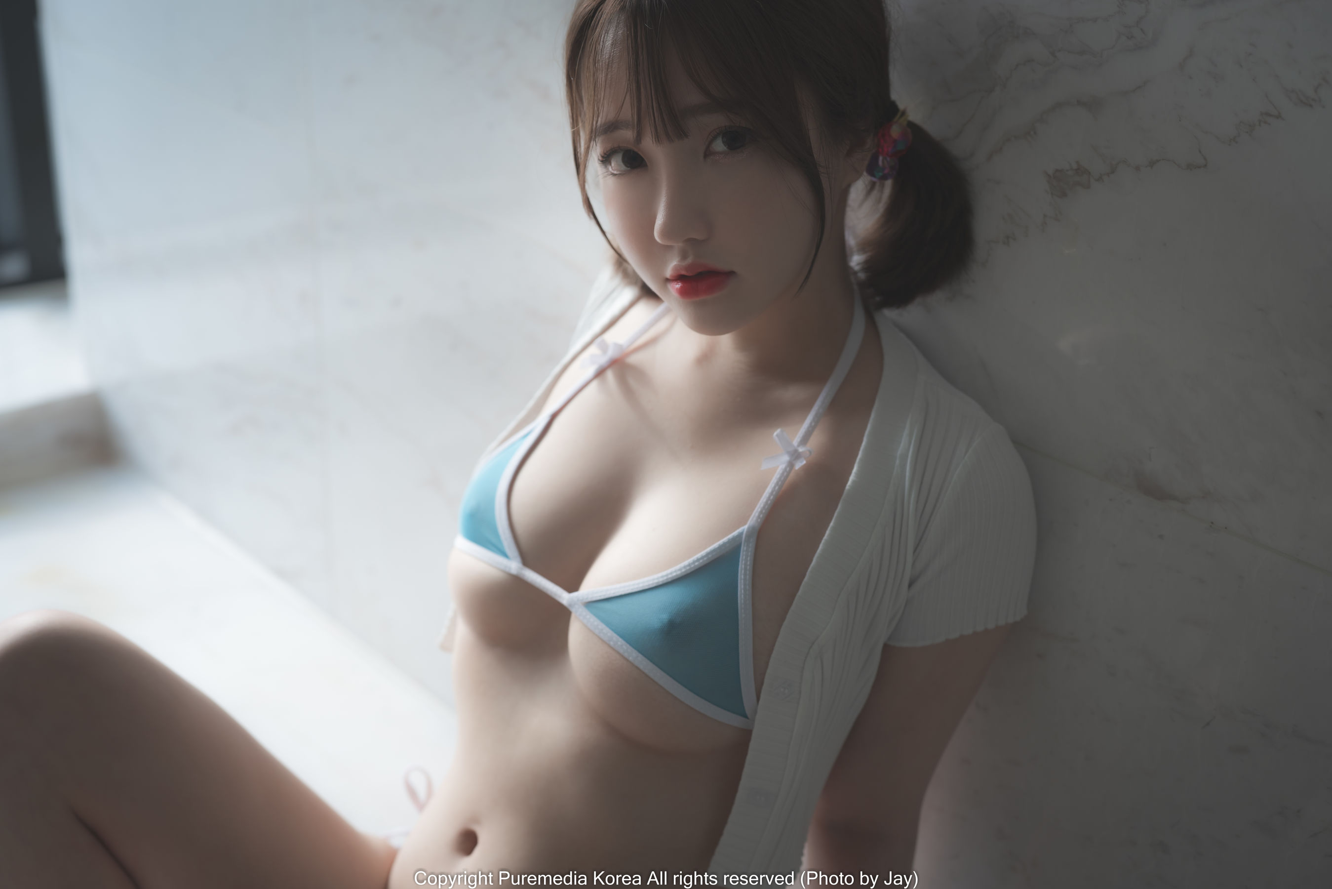 [PURE MEDIA] Vol.114 Yeeun老师洗澡时让我进去吃她的胸